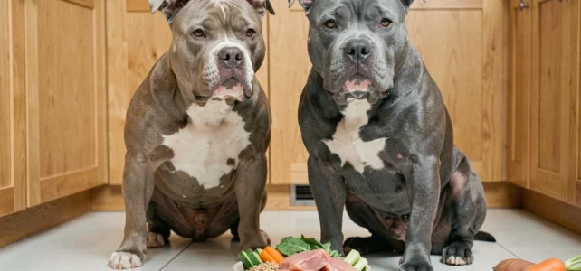 Comment offrir une alimentation saine et équilibrée à votre American Bully
